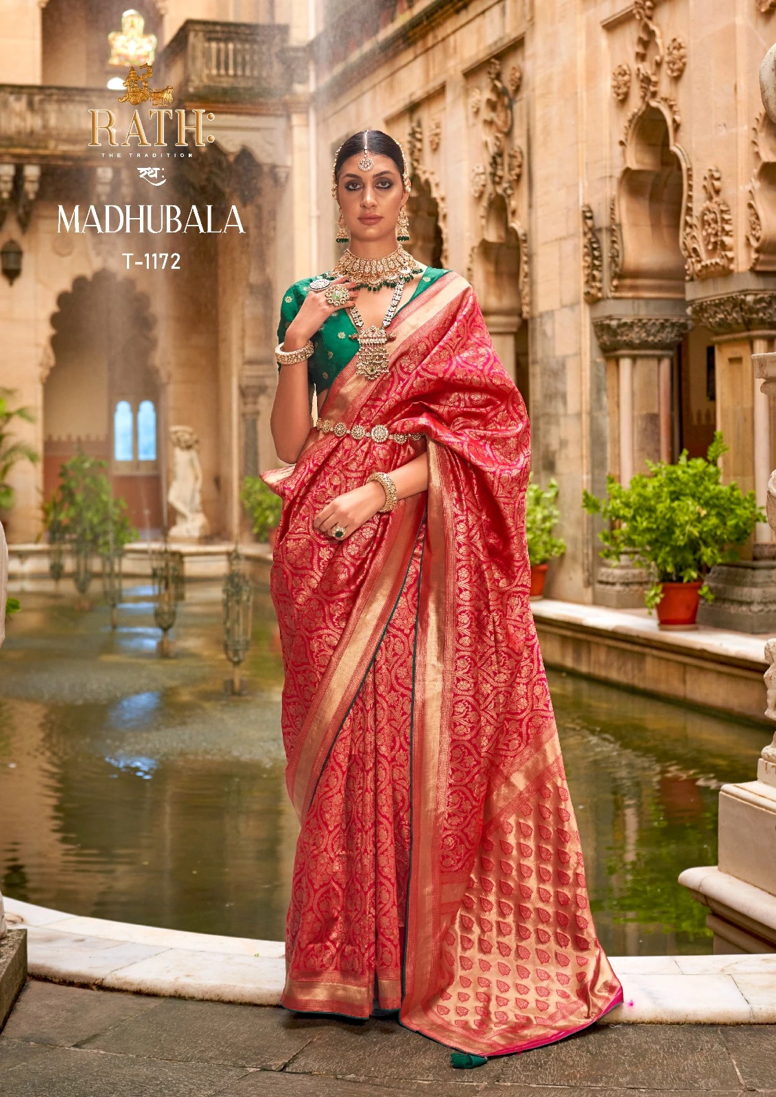 Rath Madhubala B.C.P Silk Wholesale Fancy Sarees Catalog — Wholesale Sarees, MPA wholesale from Surat — view 9